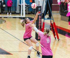 Marshall volleyball claims undefeated Capitol – South convention title