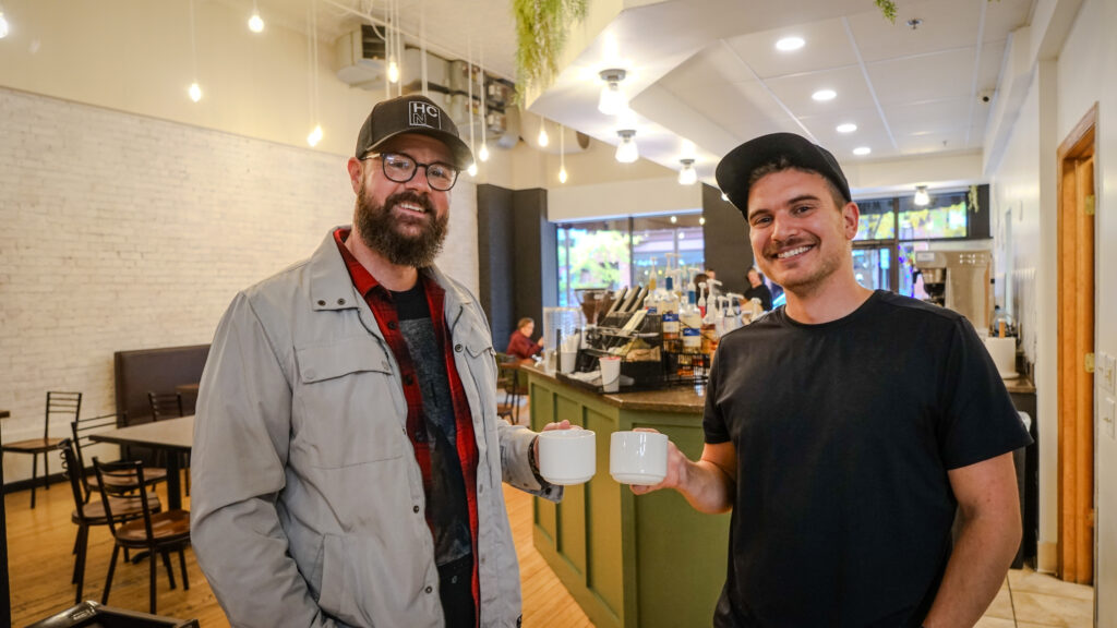 New homeowners have revamped the short-lived Trustworthy J’s into The Pinery Espresso Co. 