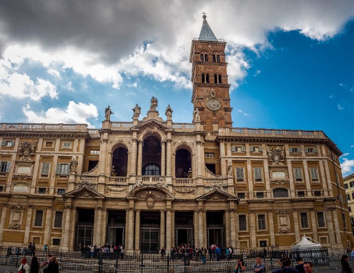 The Basilica of Santa Maria Maggiore in Rome