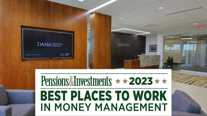 Dana Investment Advisors is recognized for the twelfth consecutive year In Pensions & Investments Best Places To Work In Money Management