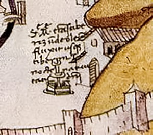 Fountain in Piazza Santa Maria in Trastevere