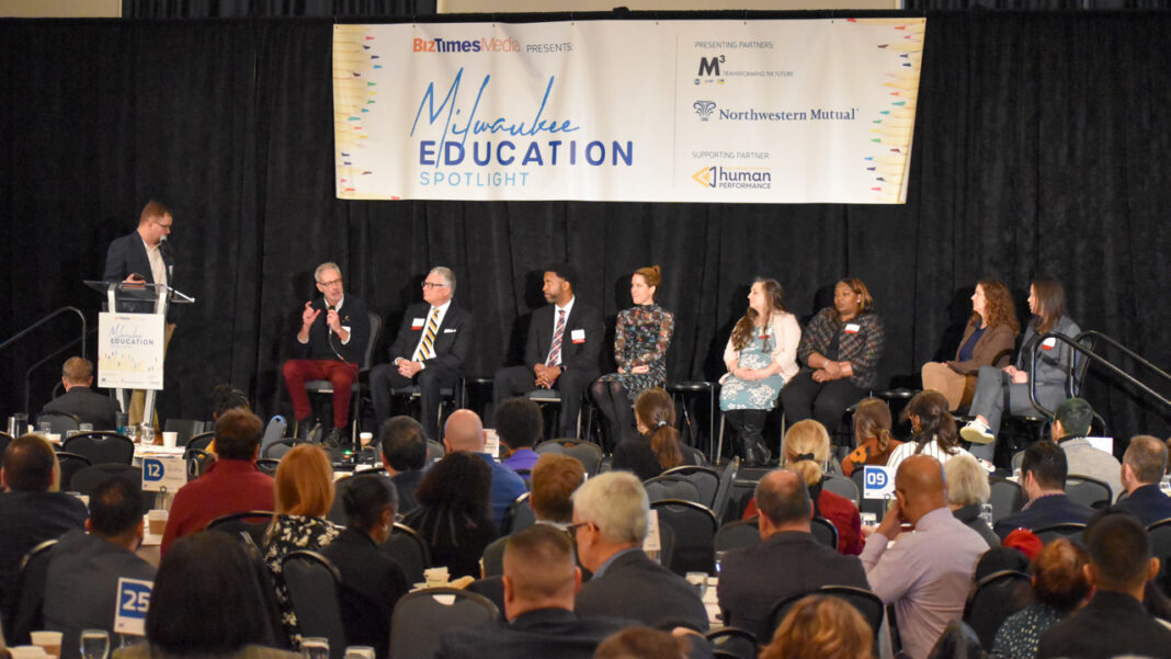 Bridging business and classrooms at the Milwaukee Education Spotlight