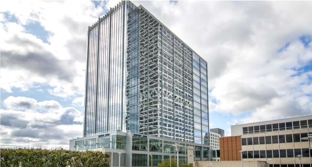 🔒 Office tenants move out of 100 East as conversion to apartments hits financing snag
