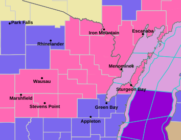 NWS Issues Winter Storm Warning, Winter Advisory