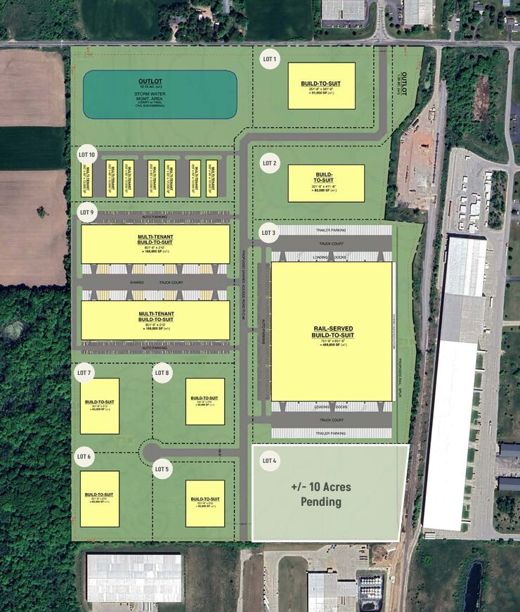 🔒 West Bend annexes and rezones 100 acres for industrial development