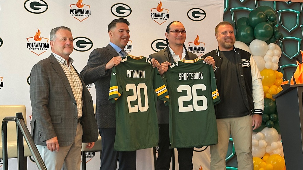 Potawatomi Sportsbook strikes sponsorship deal with the Green Bay Packers